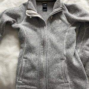 Warm and cozy North Face zip up